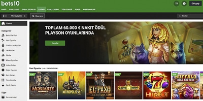 Bets10 Bahis ve Canli Bahis