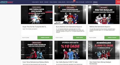 Superbahis Bahis Oyunları Oyna